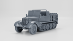WG3D Halftrack Sd.Kfz.11/2 Decontamination vehicle or  Sd.Kfz.11/3 Chemical Warefare vehicle(Germany, WW2)