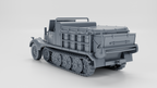 WG3D Halftrack Sd.Kfz.11/2 Decontamination vehicle or  Sd.Kfz.11/3 Chemical Warefare vehicle(Germany, WW2)