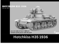 Counlane Hotchkiss H35 1936 (France, WW2)