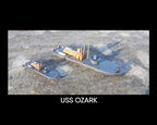 Manley LFG3D012 - 1/600 USS Ozark