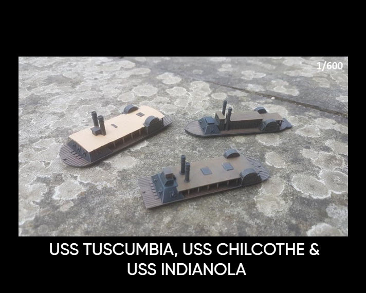 Manley LFG3D003 - 1/600 USS Brown River Ironclads