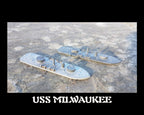 Manley LFG3D007 - 1/600 USS Milwaukee