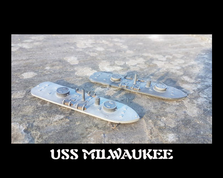 Manley LFG3D007 - 1/600 USS Milwaukee