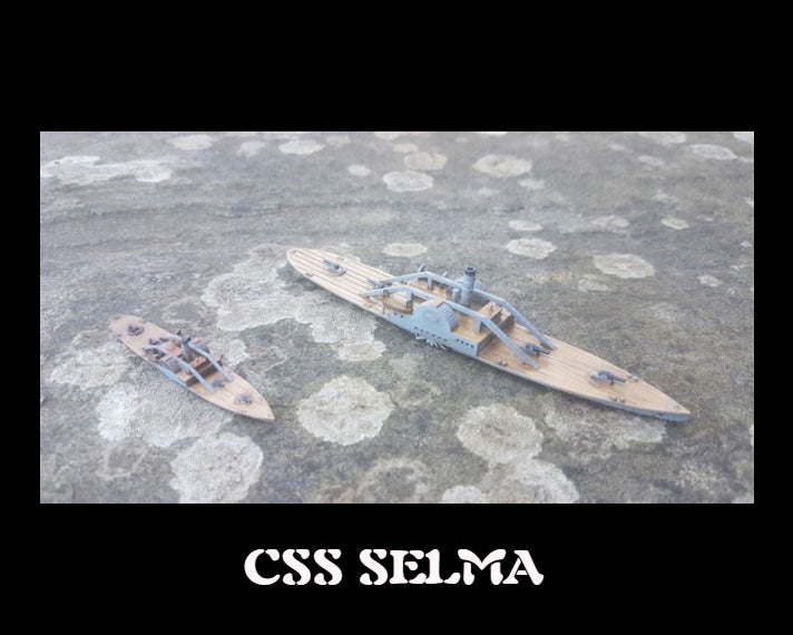 Manley LFG3D028 - 1/600 Confederate CSS Selma