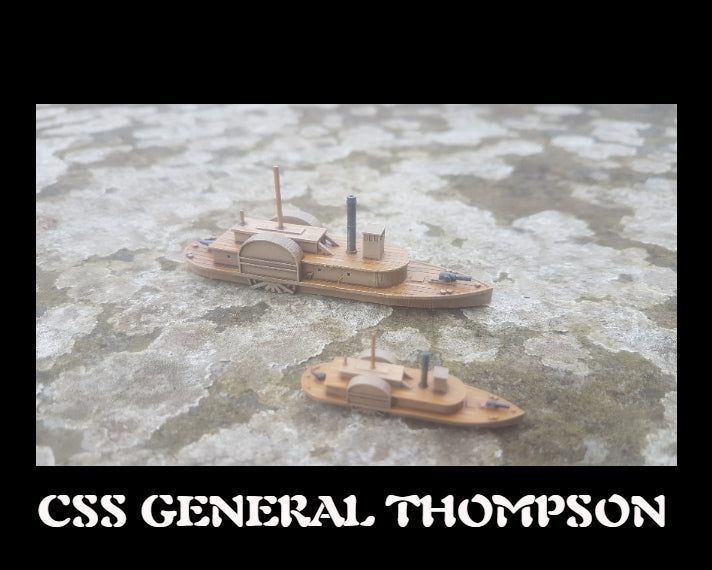 Manley LFG3D029 - 1/600 Confederate CSS General Thompson