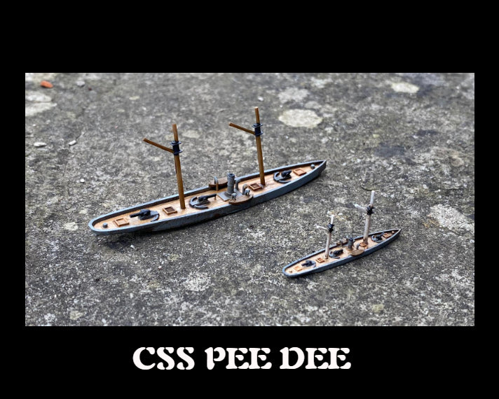Manley LFG3D031 - 1/600 Confederate CSS Pee Dee