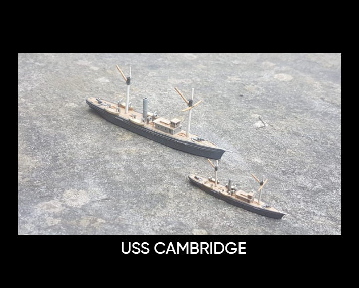 Manley LFG3D036- 1/600 USS Cambridge