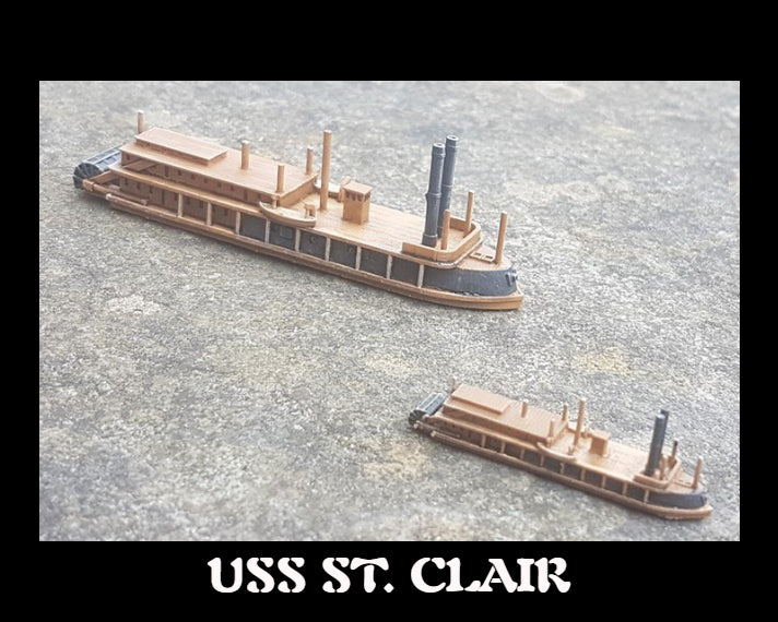Manley LFG3D039- 1/600 USS St. Clair