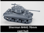 WG3D Sherman M4A1 76mm cast hull (USA, WW2)