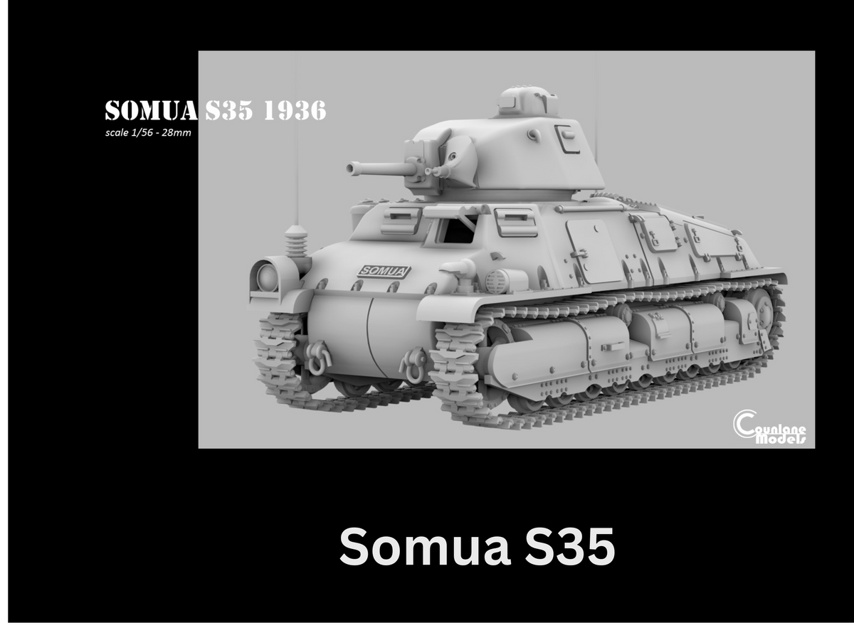 Counlane Somua S35 (France, WW2)