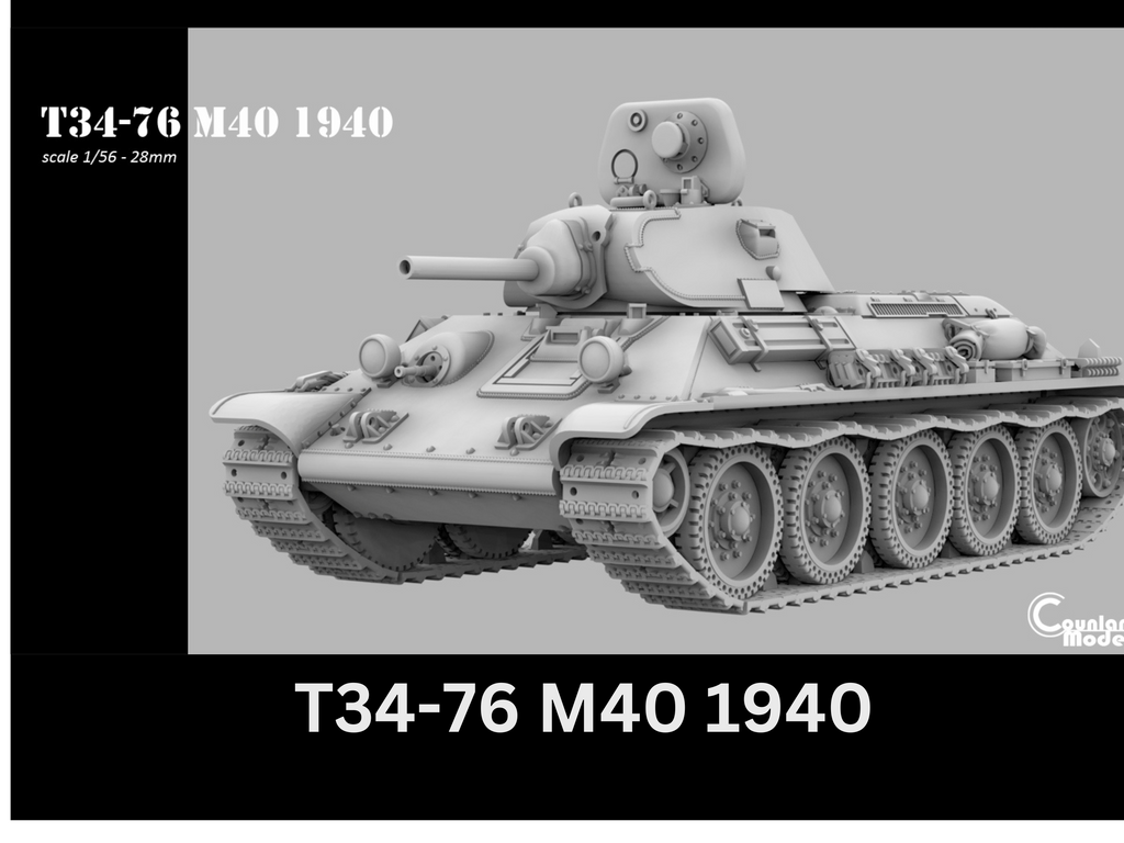 Counlane T34-76 M40 1940 (Soviet, WW2)