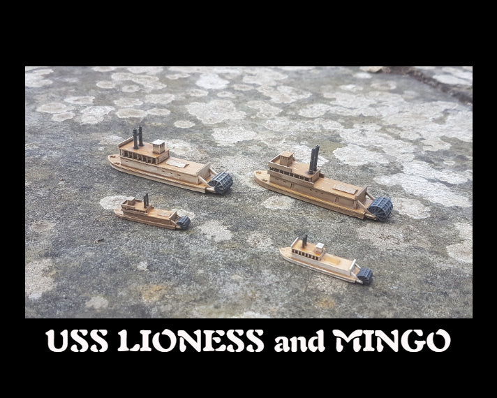 Manley LFG3D033- 1/600 USS Lioness or Mingo