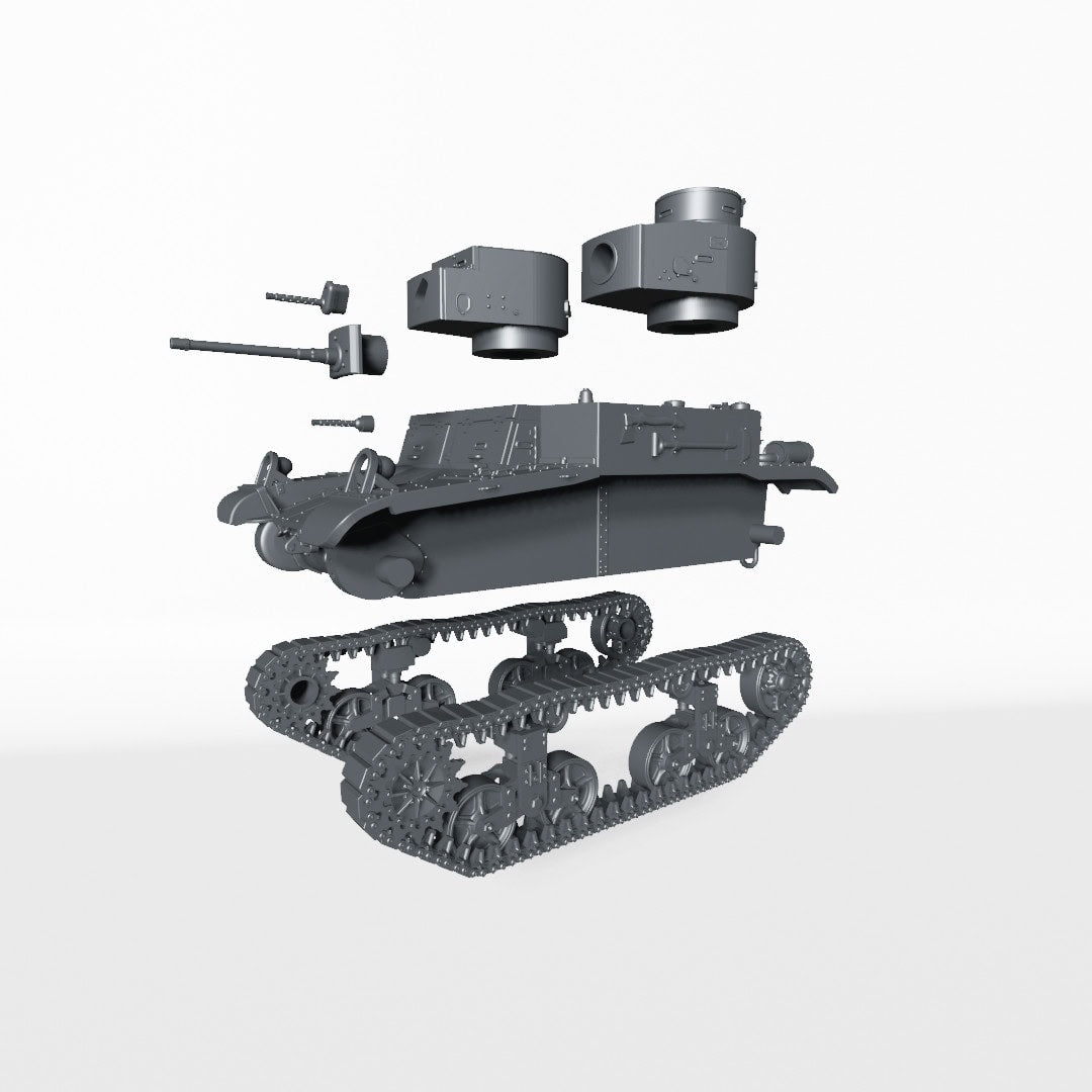 WG3D M2A2 Light Tank (US, 1936, Interwar+WW2)