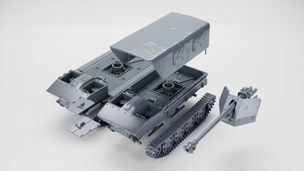 WG3D MARDER I 7.5 cm Pak 40 auf Sfl. Lorraine Schlepper (Sd.Kfz.135) (Germany, WW2)