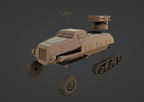 WG3D Halftrack Sd.Kfz.4 Panzerwerfer (Germany, WW2)