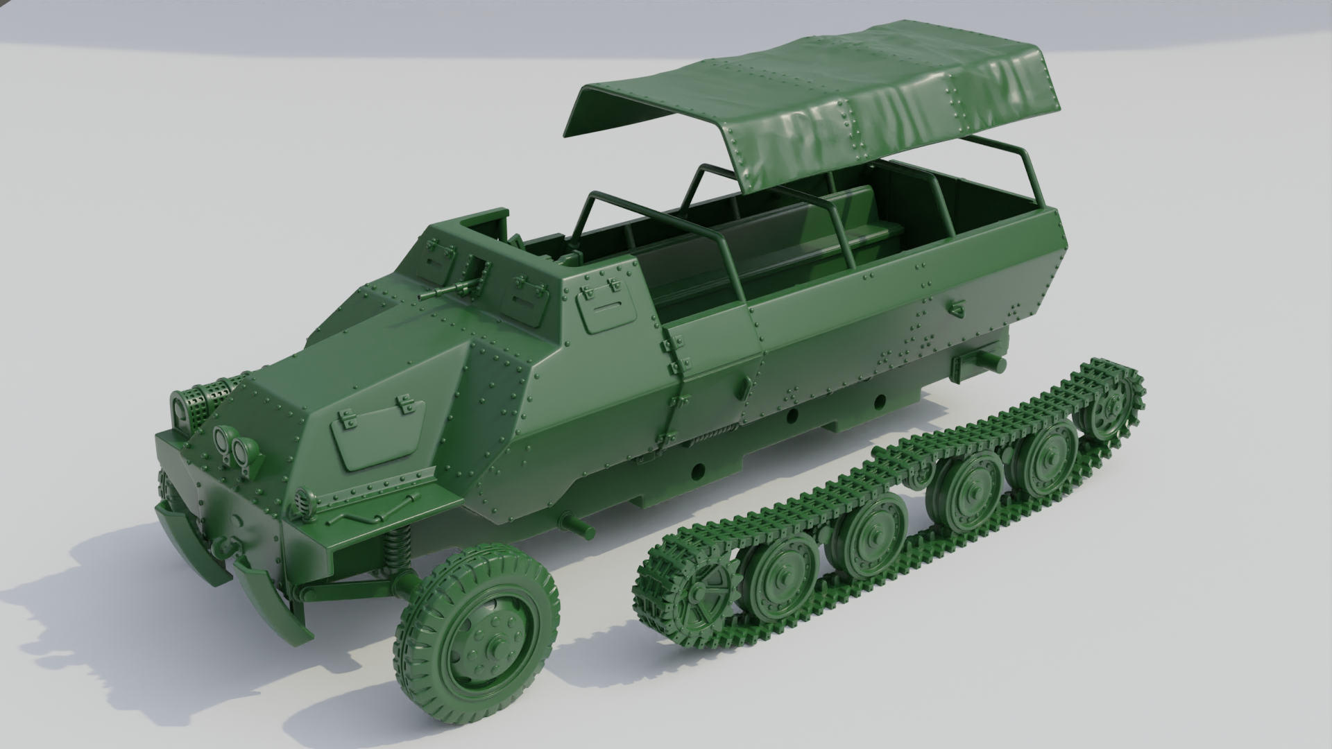 WG3D Halftrack Type 1 Ho-Ha (JAPAN, WW2)