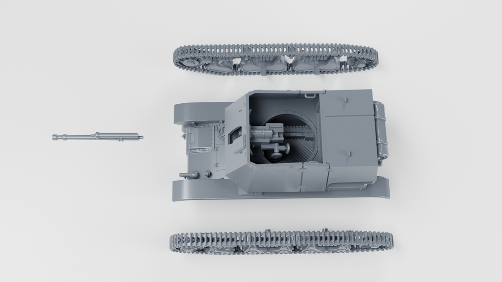 WG3D Panzerjager 35R (with 4.7cm Pak anti-tank gun) (Ad-Hoc, Germany, WW2)