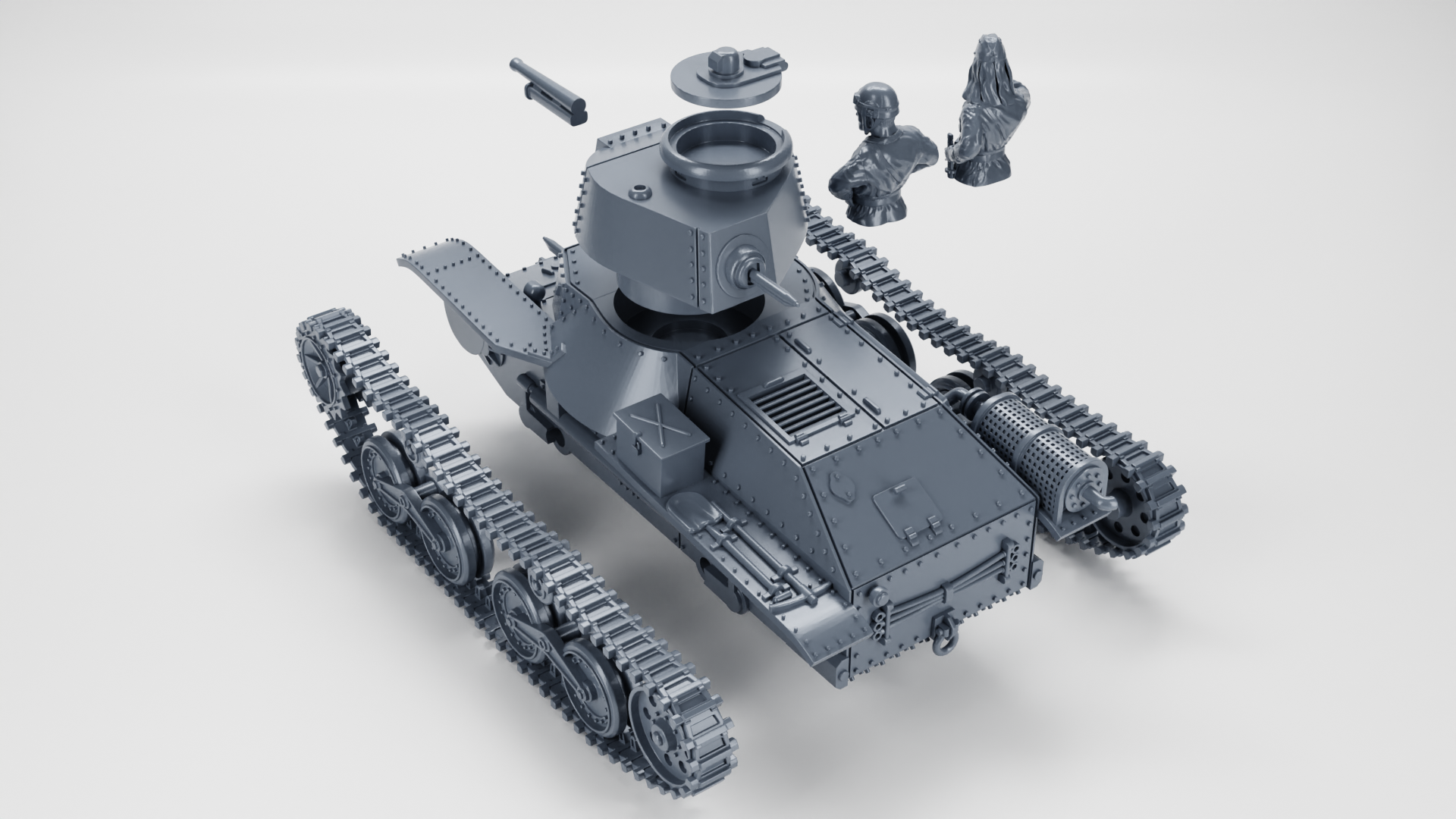 WG3D Type 4 Ke-Nu Light Tank (JAPAN, WW2)