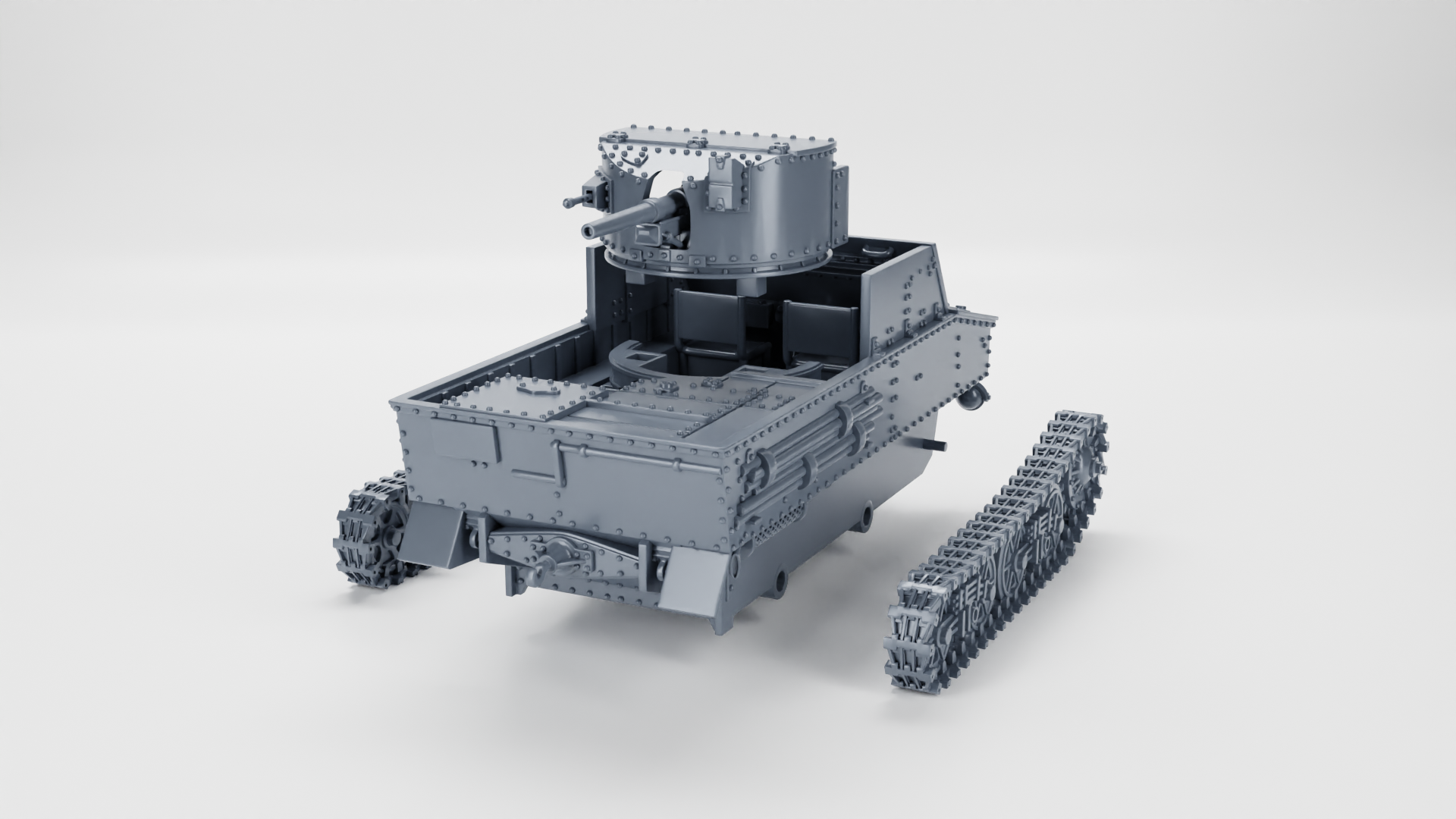 WG3D T13 B1 Tank hunter (Belgium, Interwar+WW2)