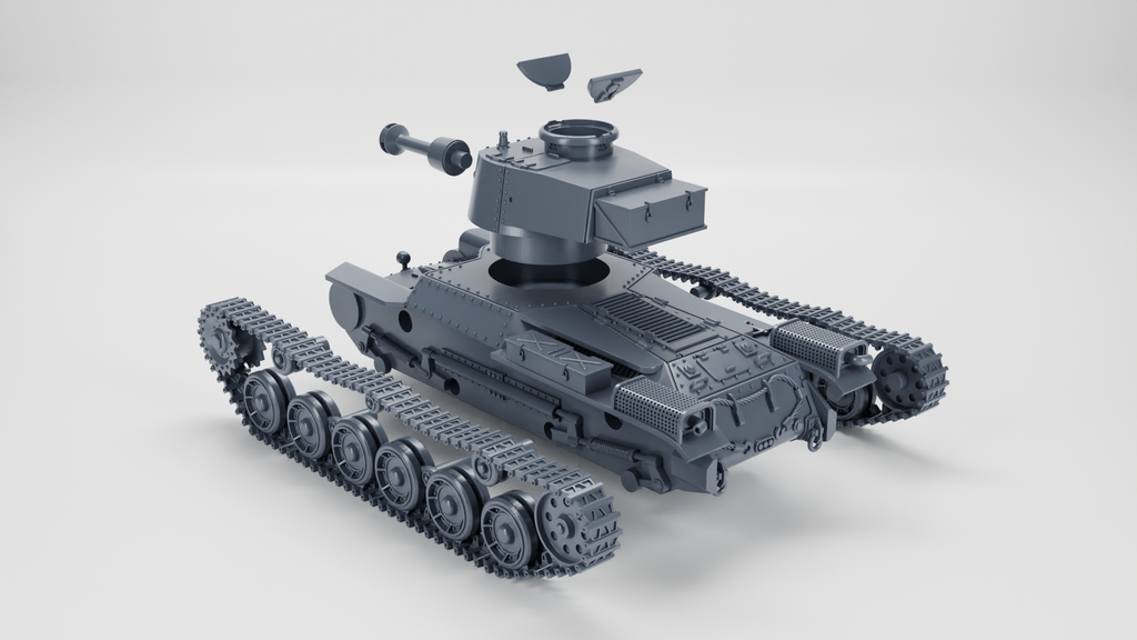 WG3D Type 97 Shinhoto Chi-Ha Medium Tank (JAPAN, WW2)