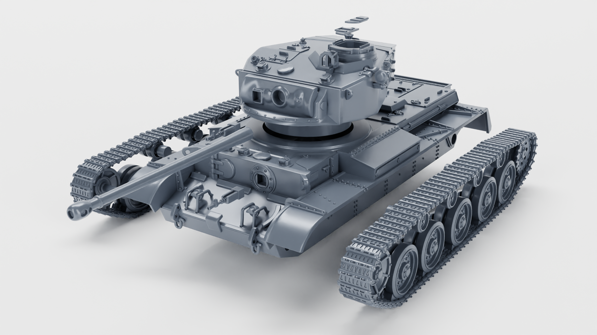 WG3D A34 Cruiser Tank, Comet I (UK, WW2)