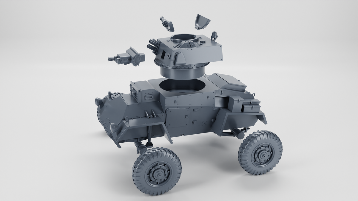 WG3D Armoured Car Guy Mk.1 + Mk.1A (UK, WW2)