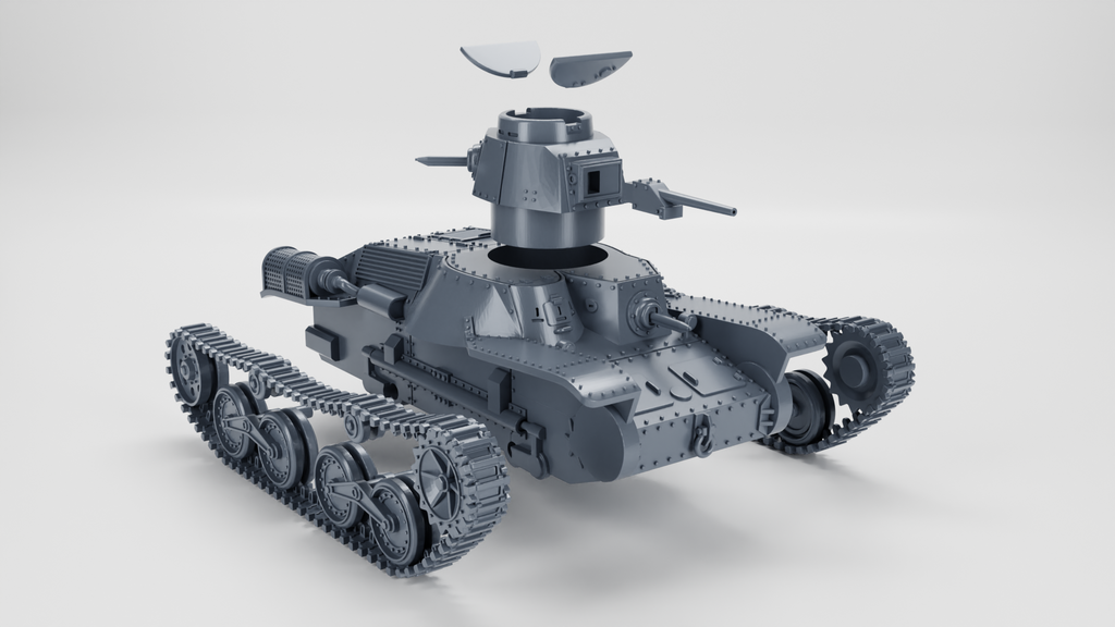 WG3D Type 95 Ha-Go Light Tank (JAPAN, WW2)
