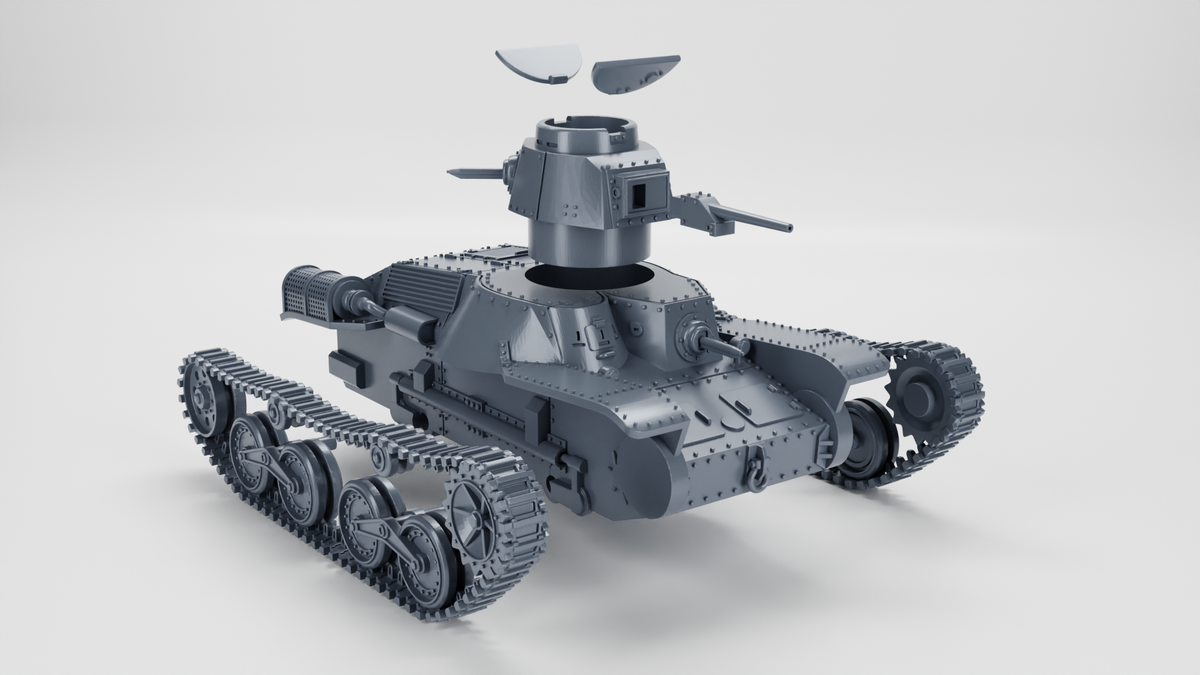 WG3D Type 95 Ha-Go Light Tank (JAPAN, WW2)