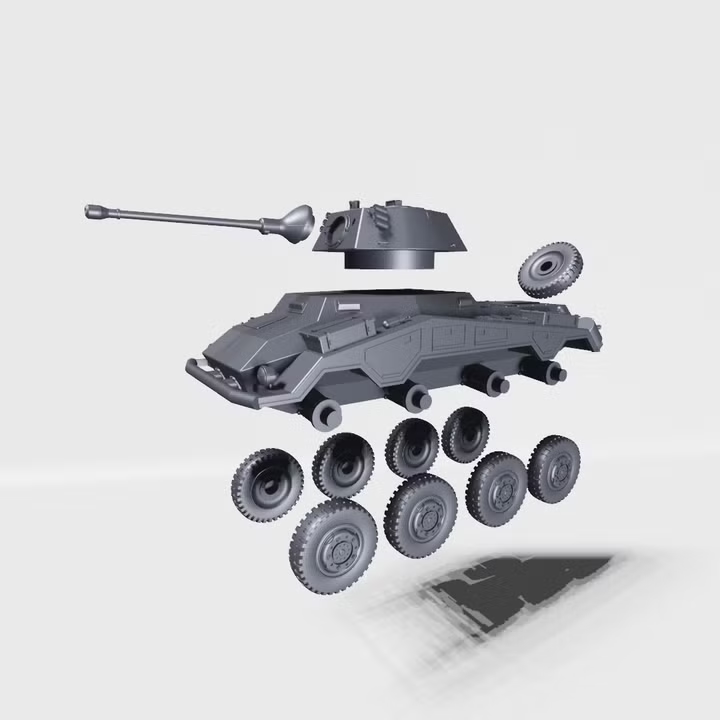 WG3D Sd.Kfz.234/2 (Puma) (Germany, WW2)