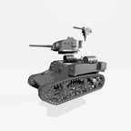 WG3D M3A1 Stuart with hull-mounted flamethrower (US, WW2)
