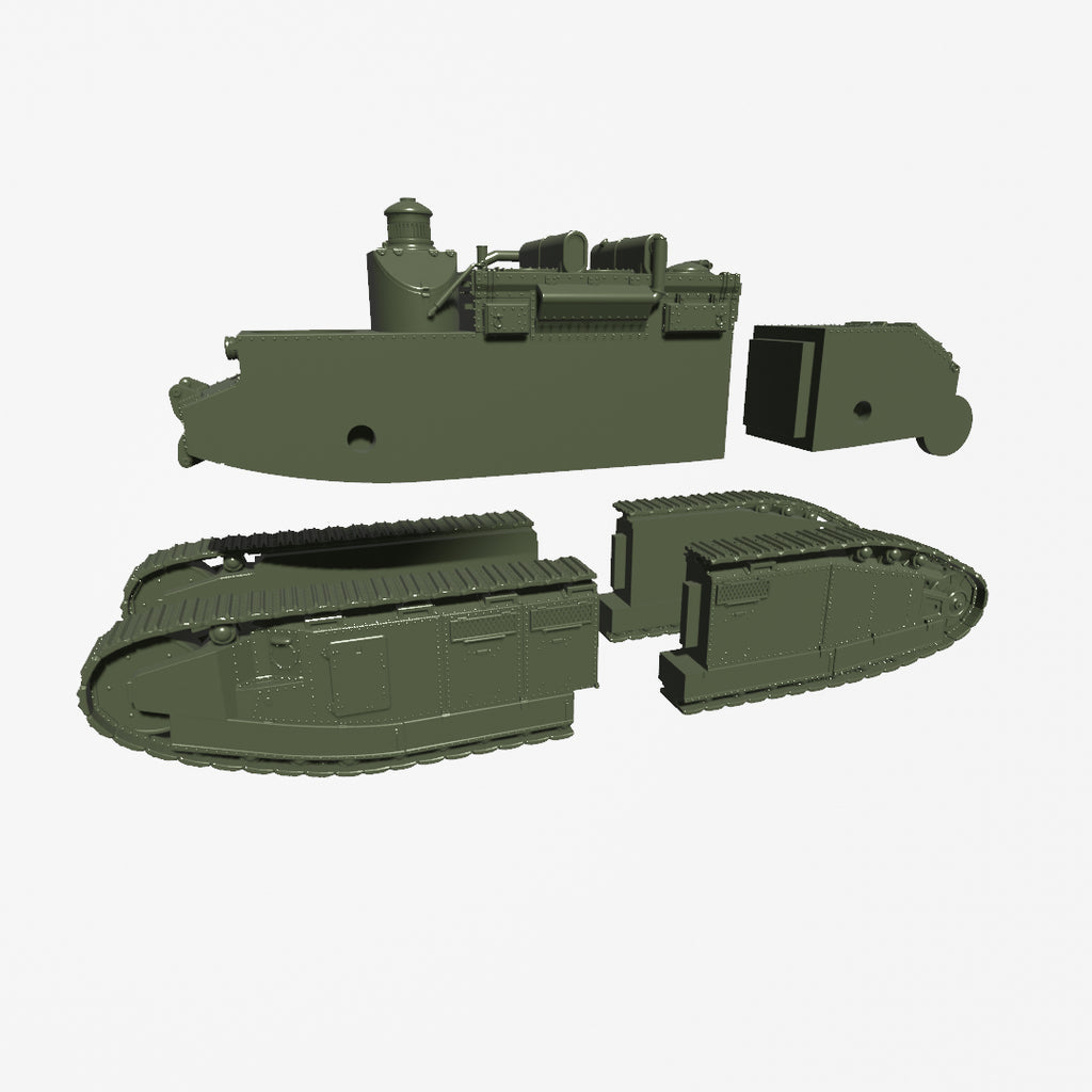 WG3D Super-heavy Tank Char 2C bis Champagne (FRANCE, WW2)