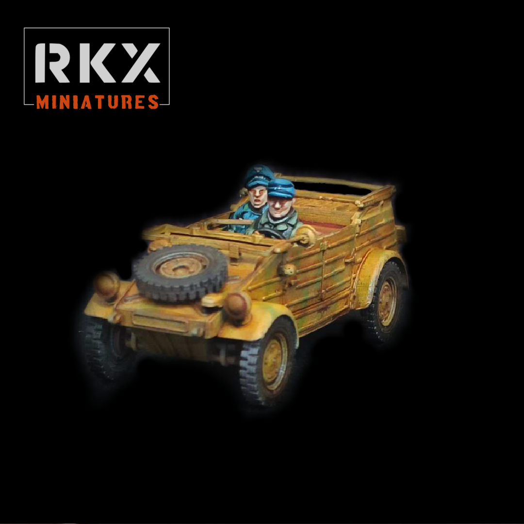 RKX German Fallschirmjager_Kubelwagen
