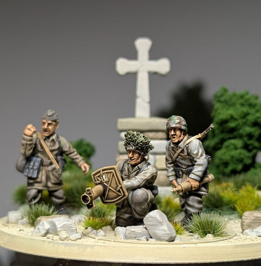 Col.Muller Fallschirmjager "Getroffen!" No base included