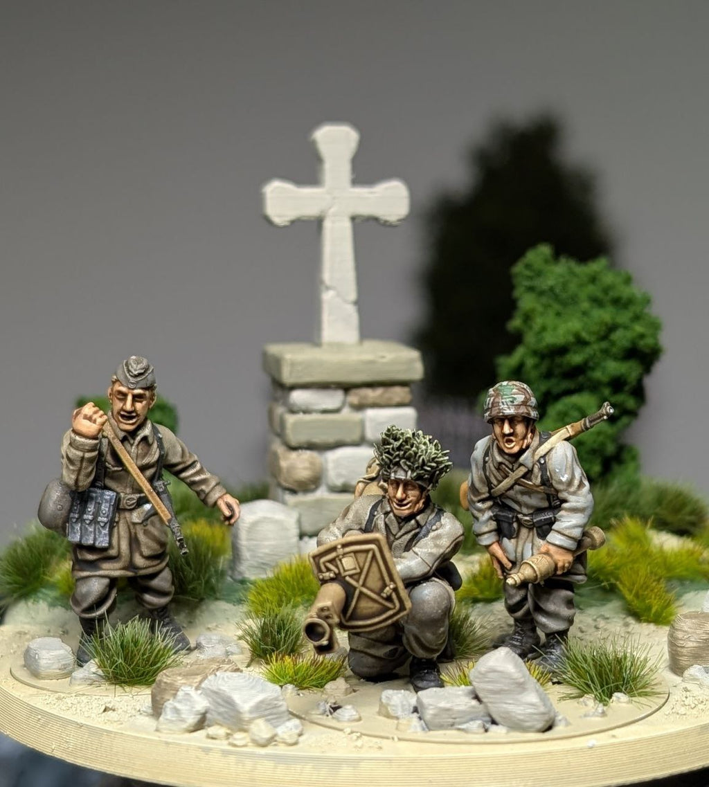 Col.Muller Fallschirmjager "Getroffen!" No base included