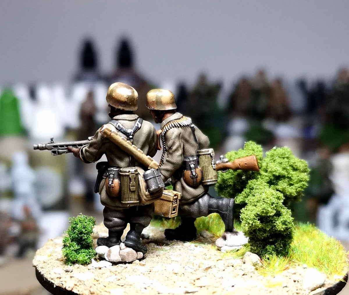 Col.Muller German Fallschirmjager LMG 42 Team 1