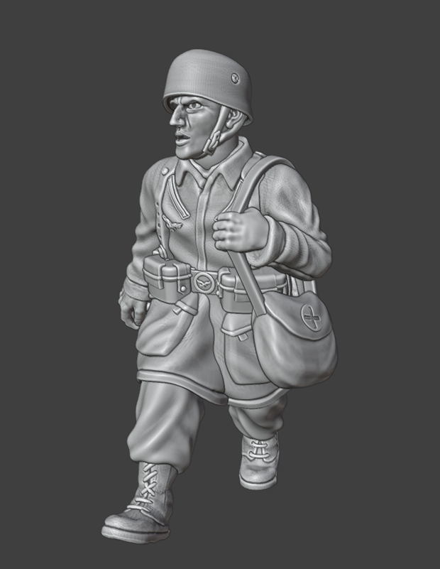Col.Muller German Fallschirmjager Medic "Sanitäter"
