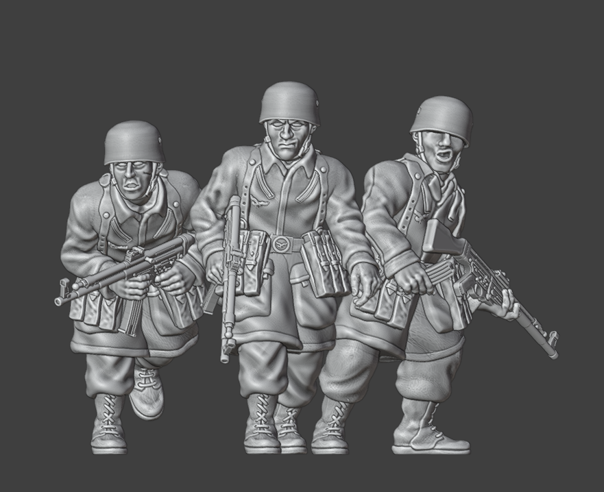 Col.Muller Fallschirmjager STG44 (modulhead) reinforcement set.