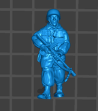 RKX German Fallschirmjager_Machine_Gunner