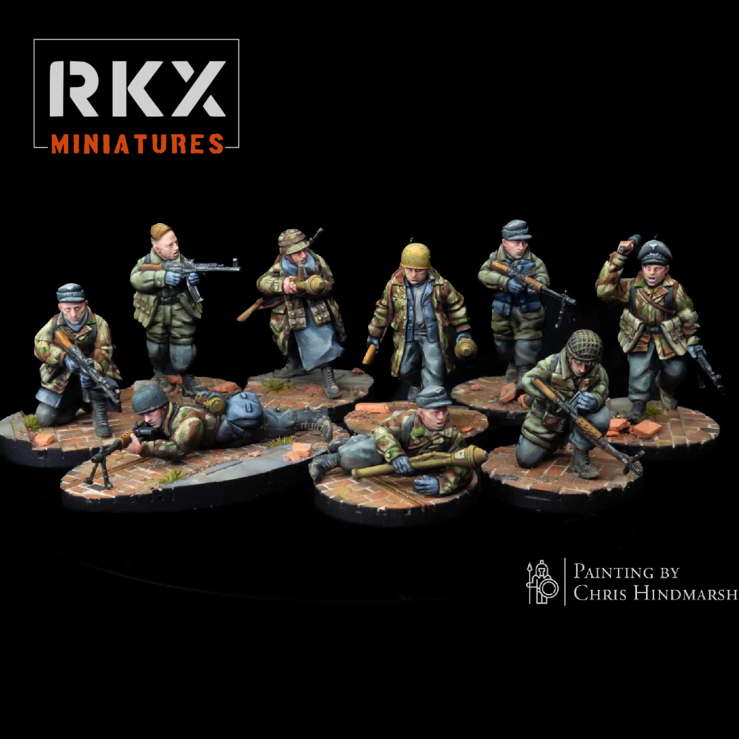 RKX German Fallschirmjager_Mixed_Weapons_Squad