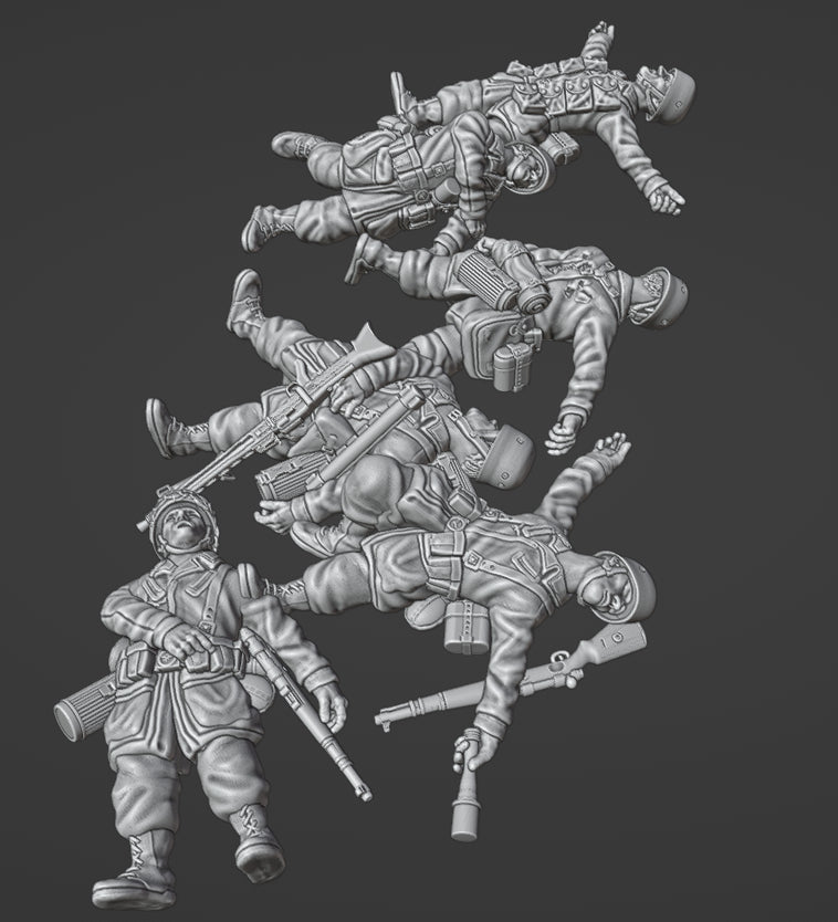 Col.Muller Fallschirmjager casualties set 2