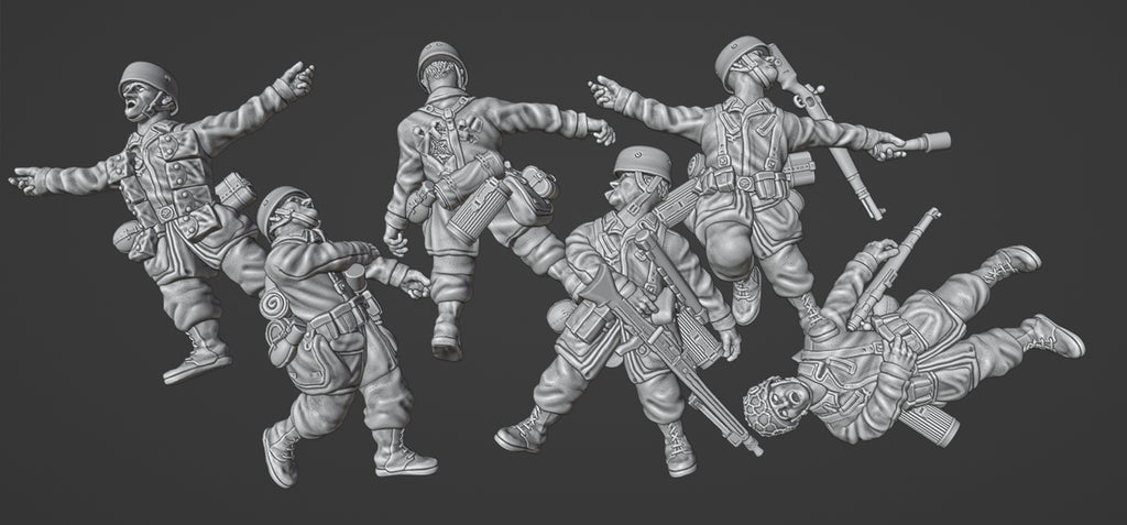 Col.Muller Fallschirmjager casualties set 2