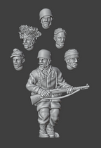 Col.Muller Fallschirmjager reinforcement set 1 (modulhead)