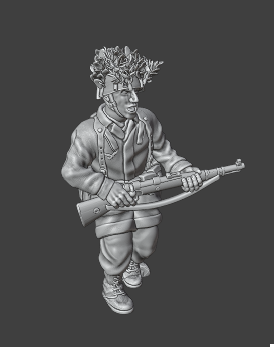 Col.Muller Fallschirmjager reinforcement set 1 (modulhead)