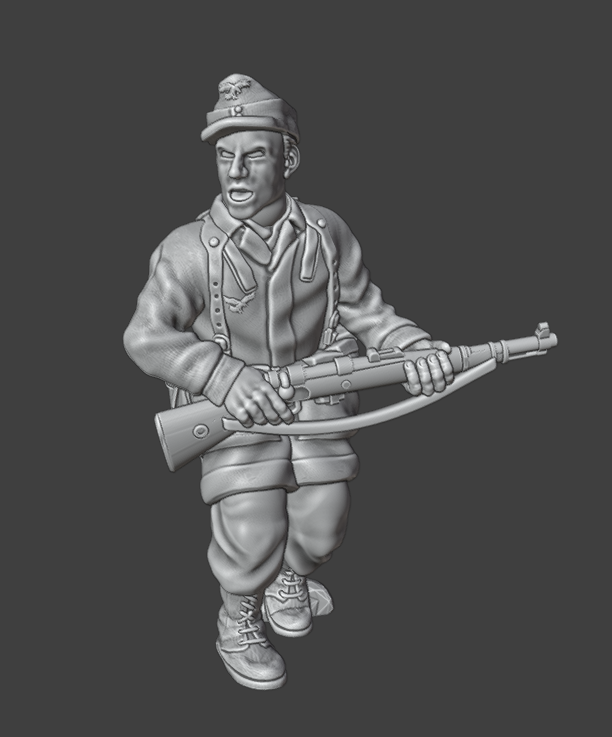 Col.Muller Fallschirmjager reinforcement set 1 (modulhead)