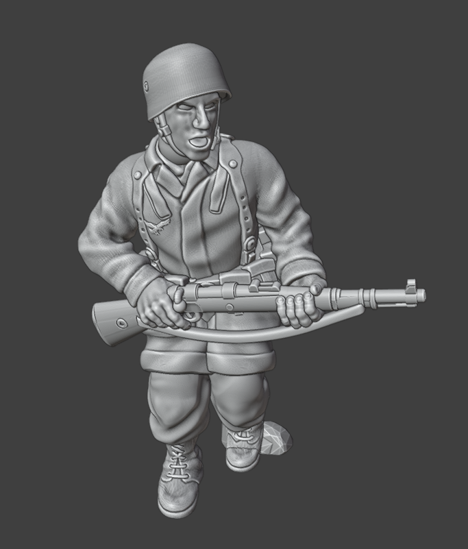Col.Muller Fallschirmjager reinforcement set 1 (modulhead)