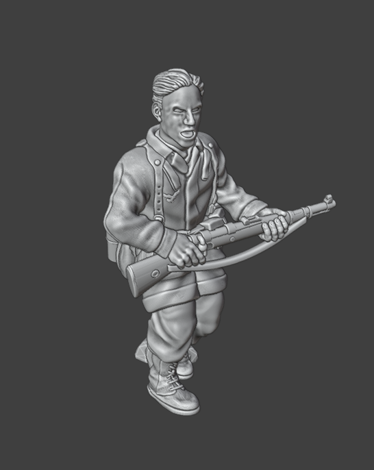 Col.Muller Fallschirmjager reinforcement set 1 (modulhead)