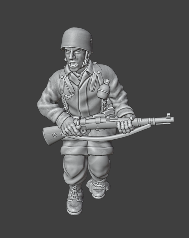 Col.Muller Fallschirmjager reinforcement set 2 (no head option)