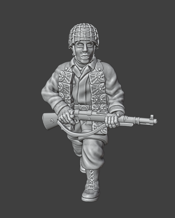 Col.Muller Fallschirmjager reinforcement set 2 (no head option)