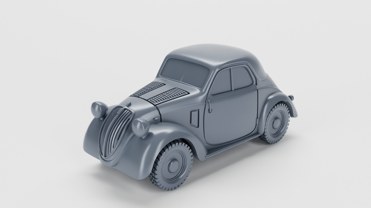 WG3D FIAT 500 “Topolino” (Italy, WW2)