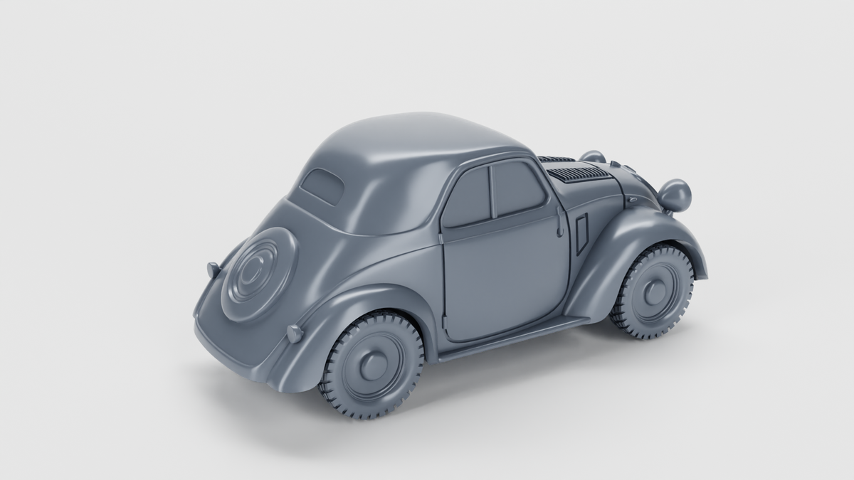 WG3D FIAT 500 “Topolino” (Italy, WW2)